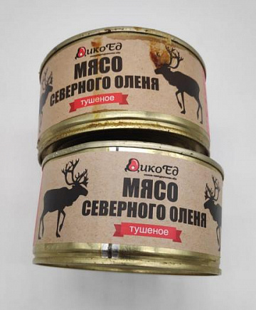 Фото Тушеное мясо северного оленя (уценка)