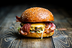 Котлеты для бургера из медведя (упак. 4шт)